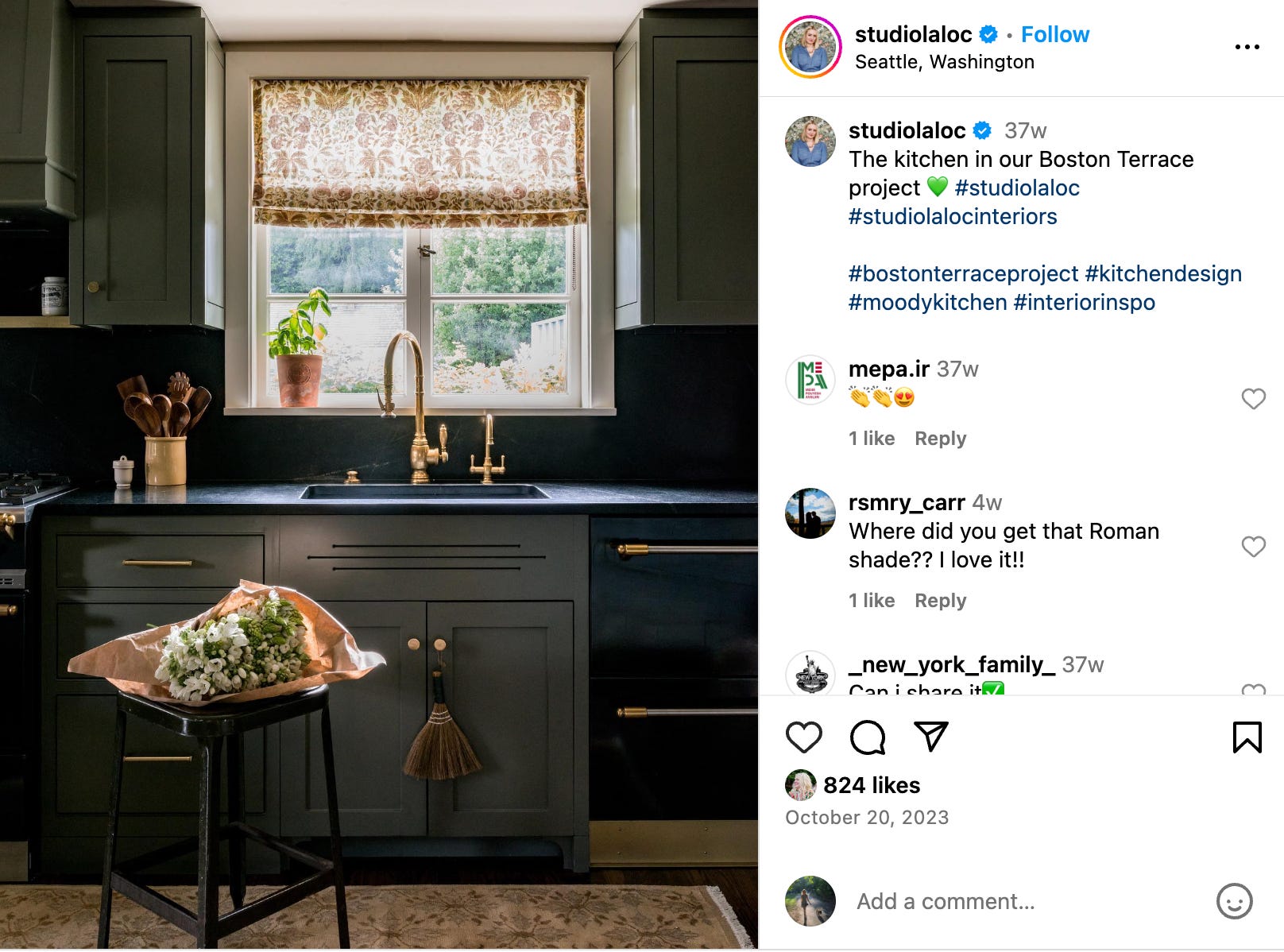 Whats Hiding Inside Those Moody Kitchen Cabinets