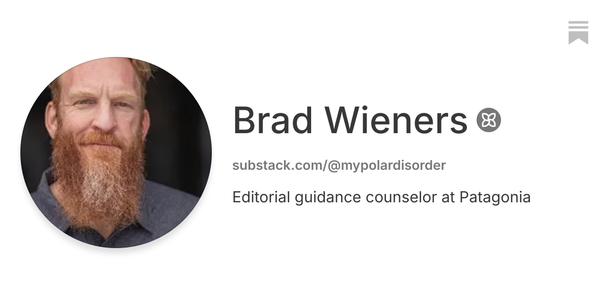 Brad Wieners | Substack