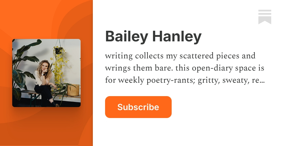 Bailey Hanley | Substack