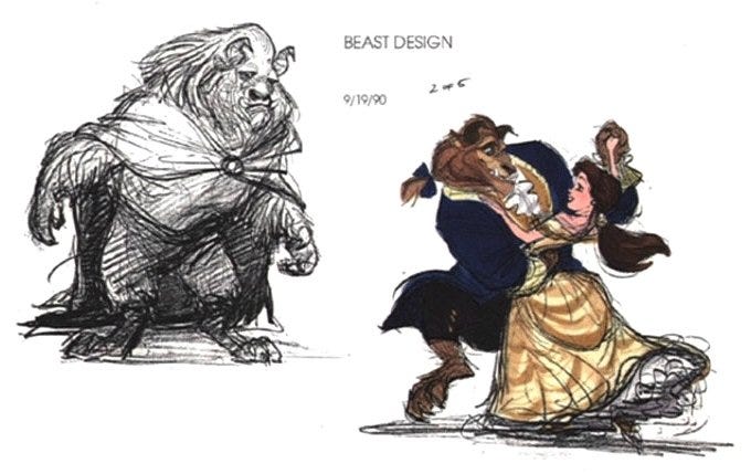 Art of Beauty and the Beast