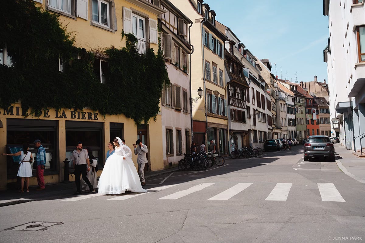 A wedding in Strasbourg