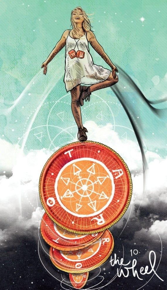 The Wheel, Light Seer's Tarot
