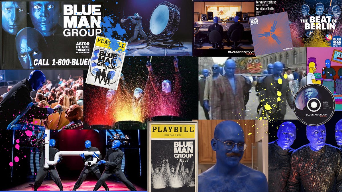 art that lasts: the blue man group - by Emily Blair