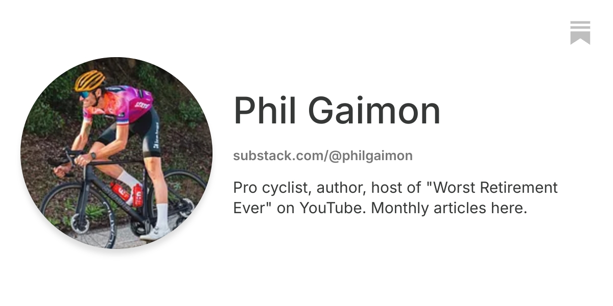 Phil Gaimon | Substack