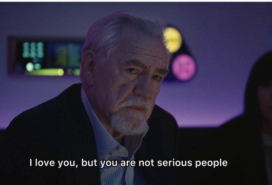 Where Are All the Serious People? By Maria Grant - Talbot Spy