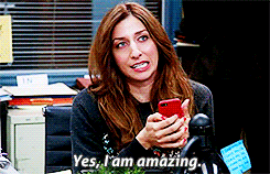 Gina on Brooklyn Nine-Nine: Yes, I am amazing.