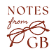 Notes from GB 