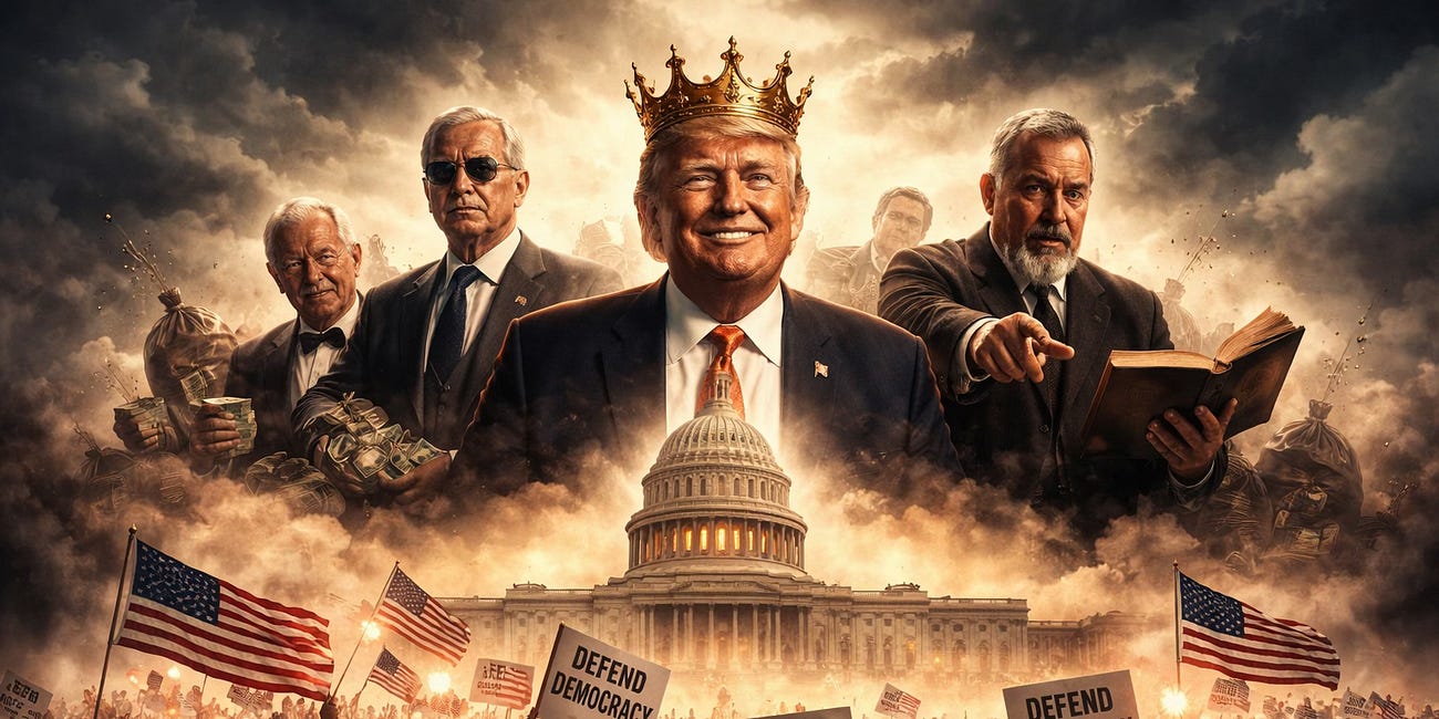 A New Year Begins and the Trump Cartel Tightens Its Grip Through Wealth, Force, & Faith