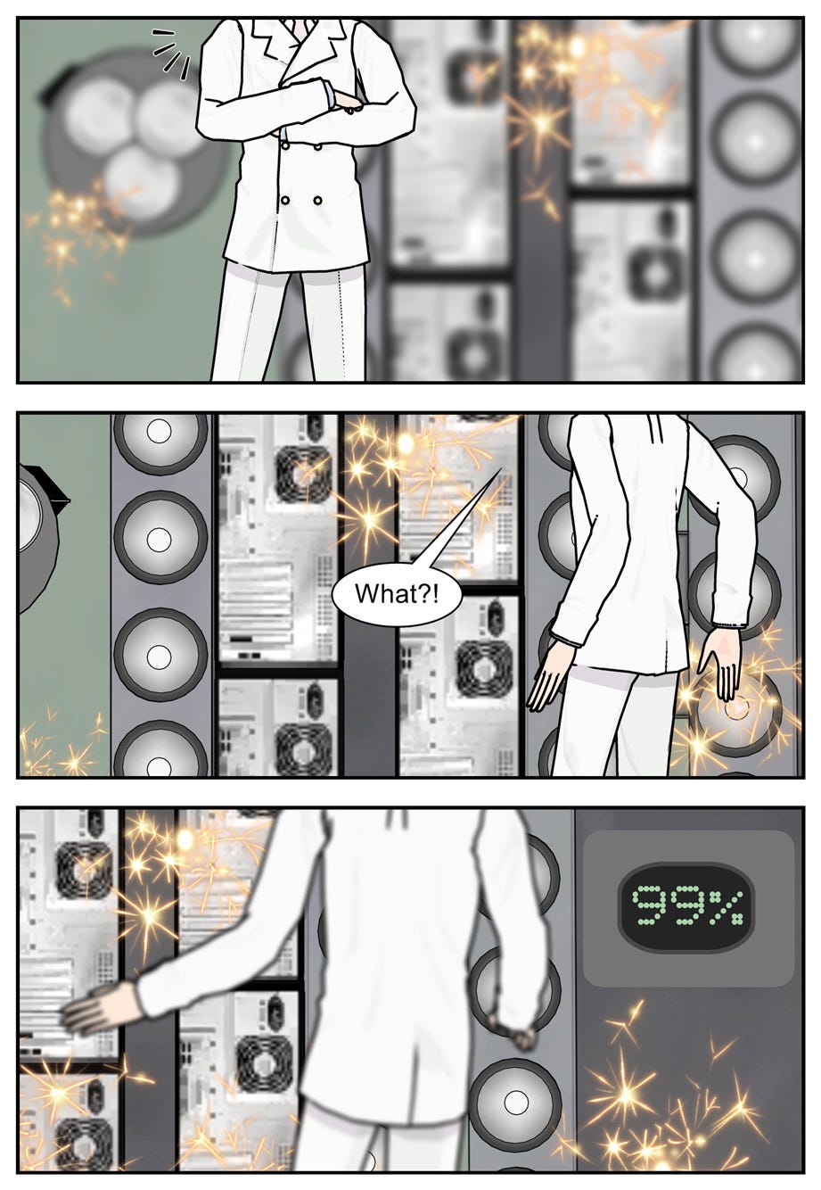 What?! Ninety-nine percent.