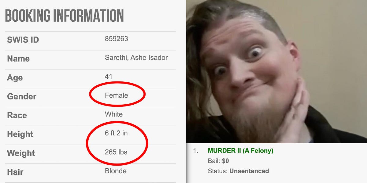 Portland Trans Accused Murderer Has History of Brutal Violence Against Women, Ex-Wife Claims