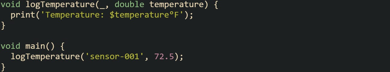 Wildcard Variables in Dart Patterns
