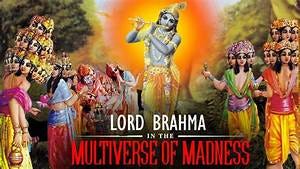 When Lord Krishna Explained Multiverse To Lord Brahma - YouTube