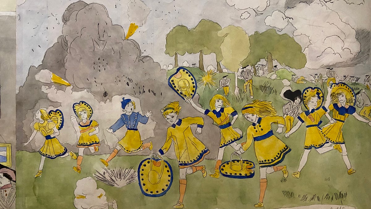 Letters to Henry Darger - by Clothilde Zamponi-du Mur