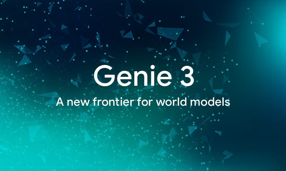 Genie 3 by Google's Deep Mind Brings New World Model