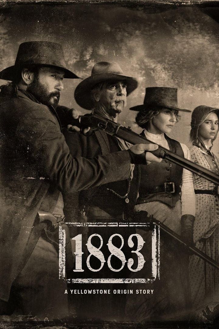 poster affiche série 1883 Yellowstone