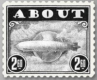 LeapLetter site navigation buttons done in the style of antique stamps. About, Contact, Newsletter, Blog, et cetera