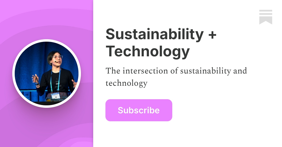 Sustainability + Technology | Diamond Cutter | Substack