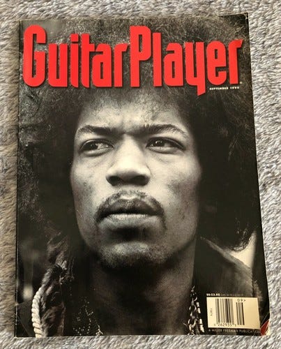 Guitar Player Magazine September 1995 Jimi Hendrix Cover - Picture 1 of 3