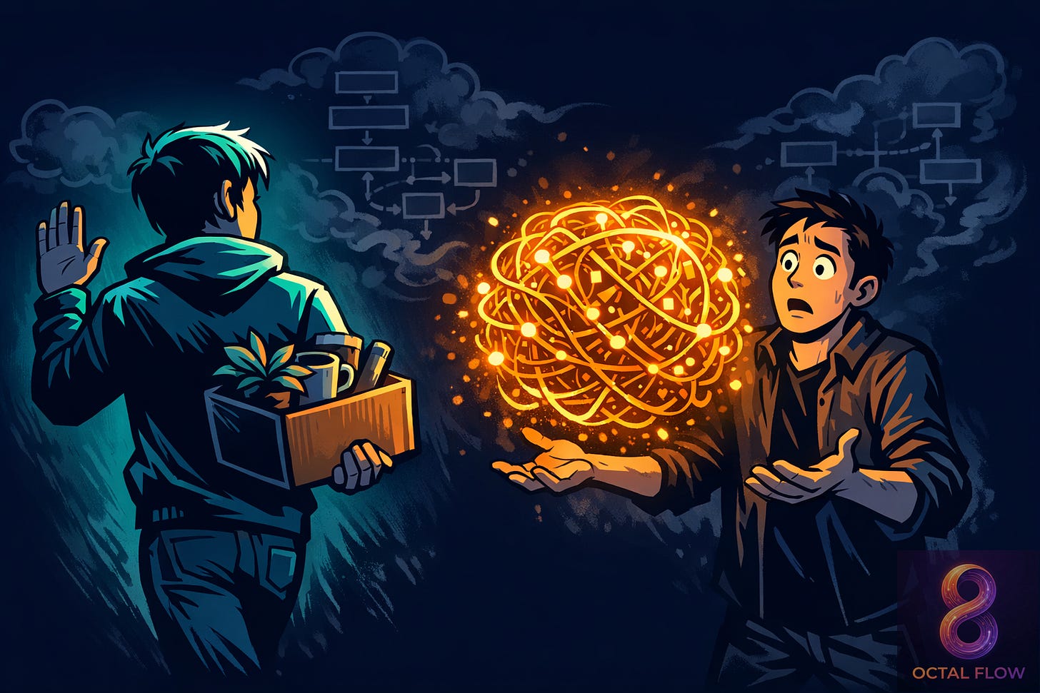 The moment the engineer who built it leaves and what’s actually handed to the next person.