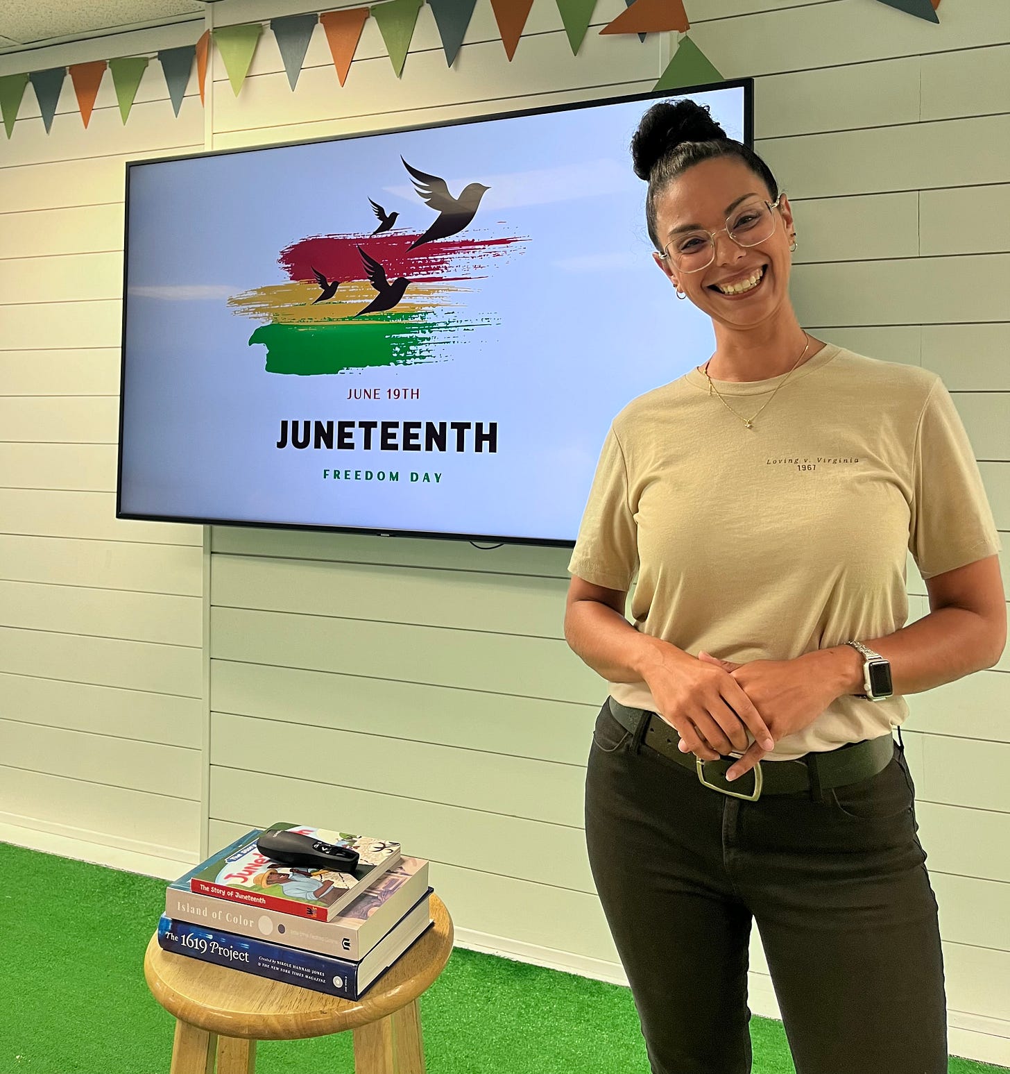Christian speaker teaching on Juneteenth and biblical empathy
