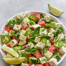 Recipes to beat la canicule (heat wave). 