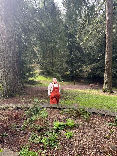 Walking my dogs, Cedar Circle Gathering, Nature, & Archery