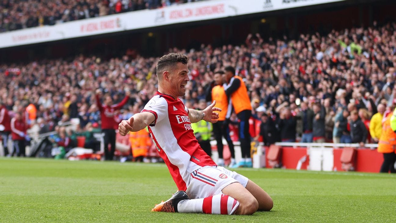 Granit Xhaka revival key to Arsenal's Champions League hopes and Mikel Arteta deserves credit - ESPN Granit Xhaka revival key to Arsenal's Champions League hopes and Mikel Arteta deserves credit - ESPN