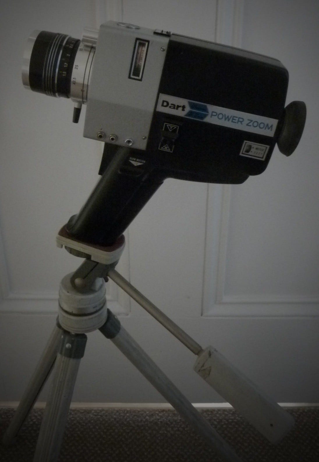 My own cine camera: Super 8mm, not 16mm. Photo by Terry Freedman