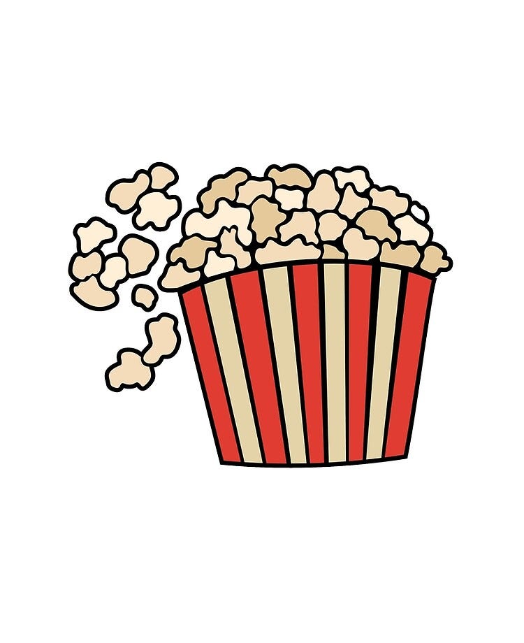 Coque et skin adhésive iPad « Popcorn Illustration Cartoon Doodle Design  Tumblr Mignon », par vanessavolk | Redbubble