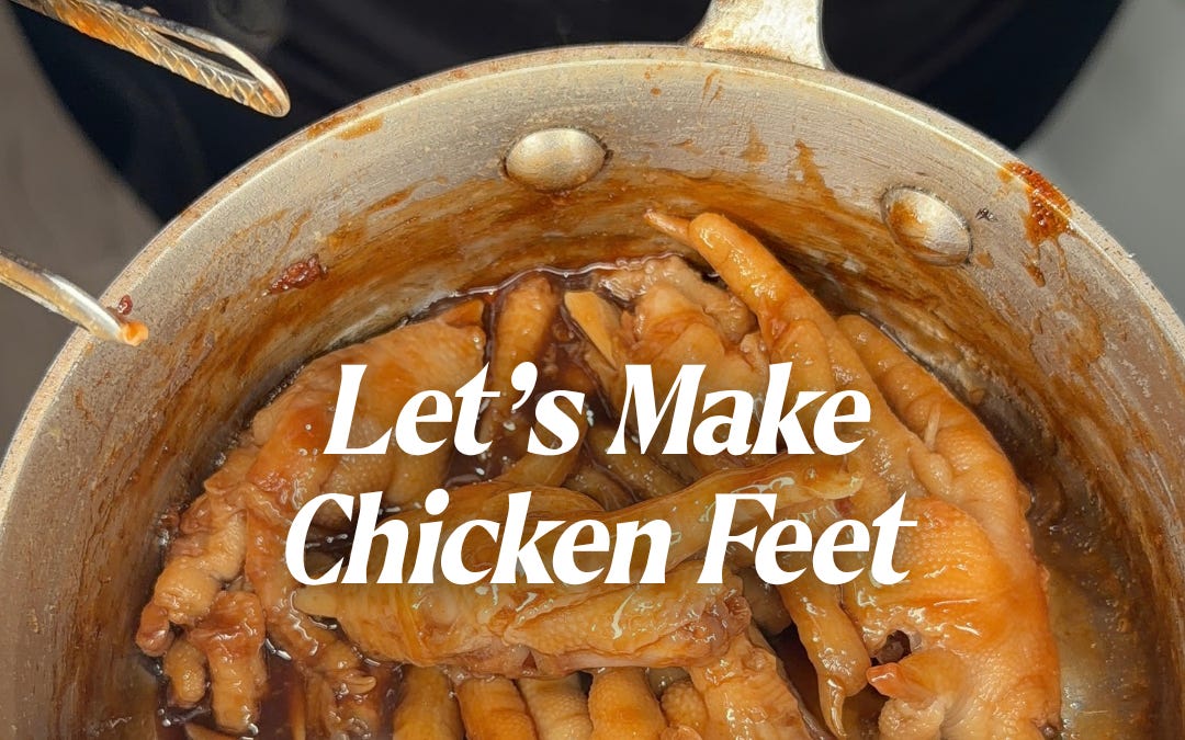 My Chicken Feet Recipe - Alex Guarnaschelli - Substack