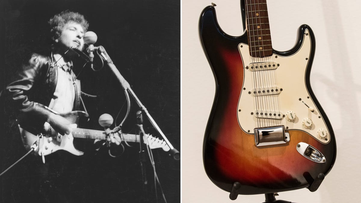 How Bob Dylan's Newport Strat ended up in a woman's attic | Guitar World