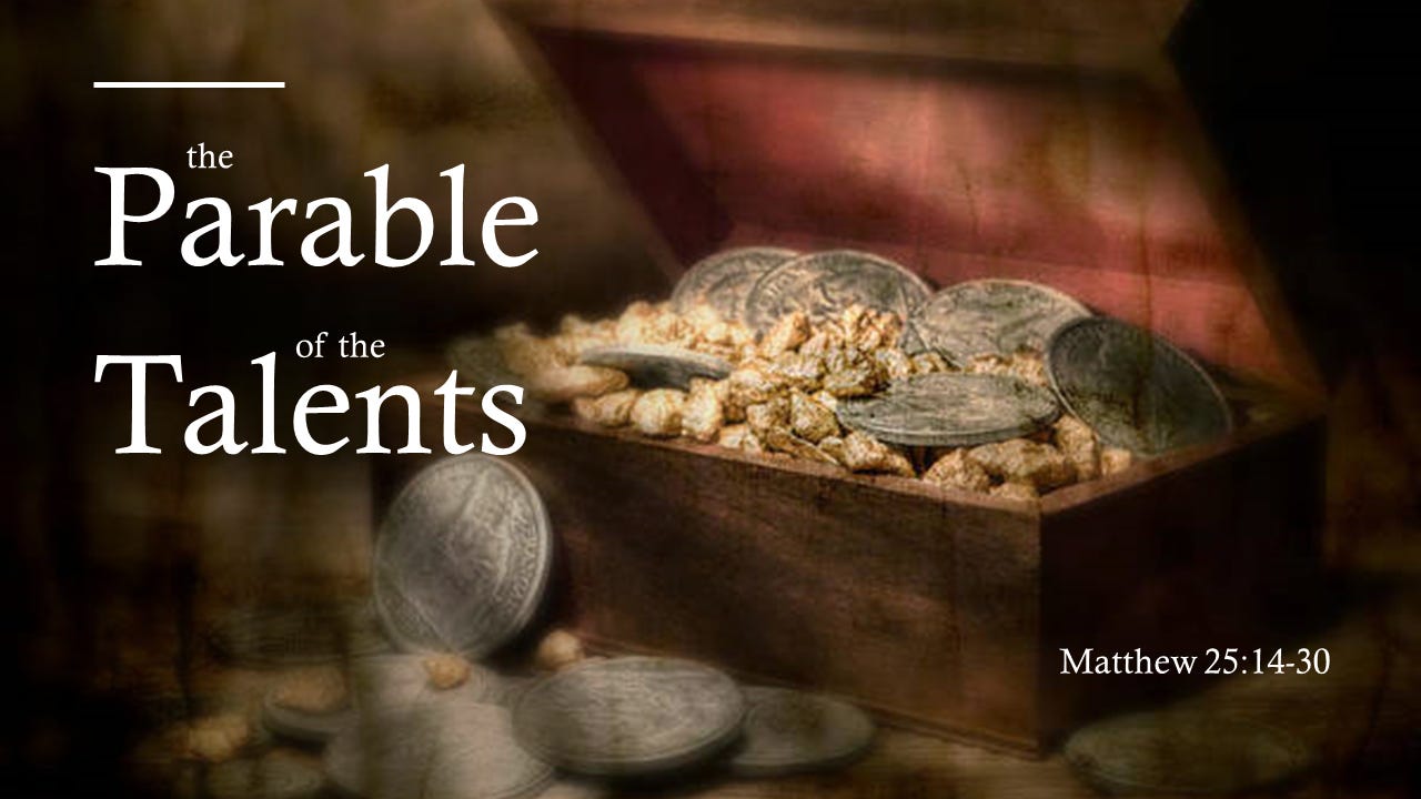 The Parable of the Talents – Cornerstone Fellowship Bible Church
