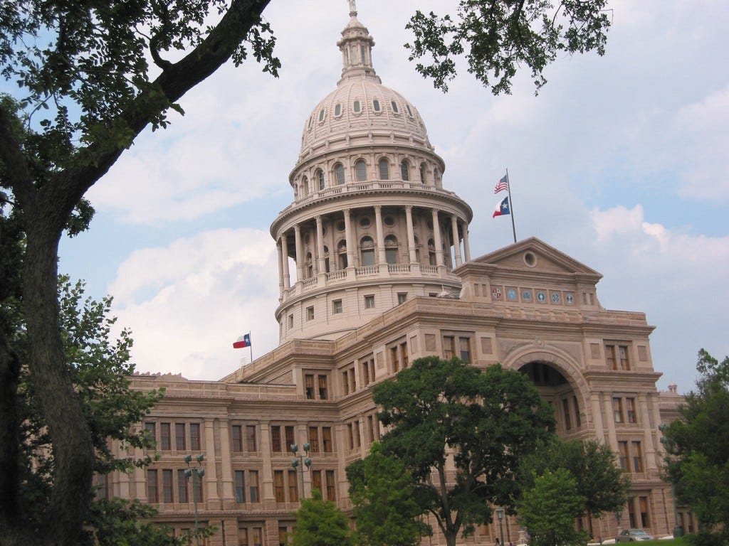 德州議會大廈|來源:Texas Legislature Online(官方圖庫) 德州議會大廈|來源:Texas Legislature Online(官方圖庫)