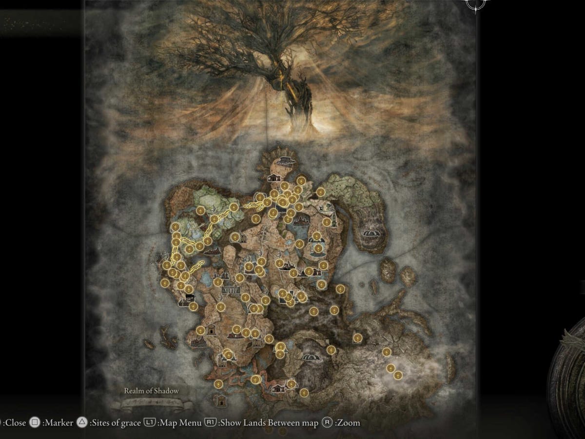 Elden Ring DLC: All Map Fragment locations
