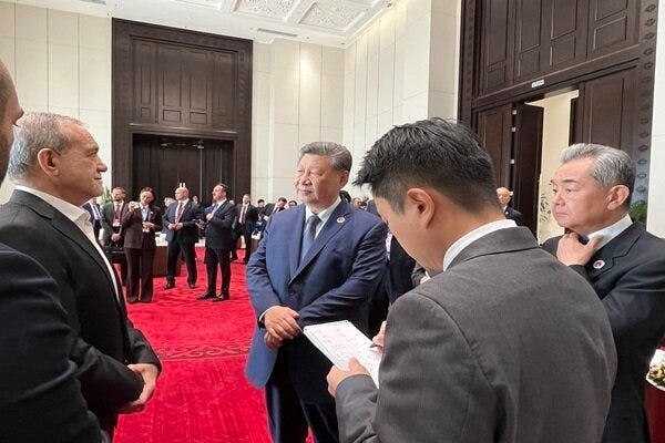 Pezeshkian, Xi meet in Bishkek on sidelines of SCO Summit Pezeshkian, Xi meet in Bishkek on sidelines of SCO Summit