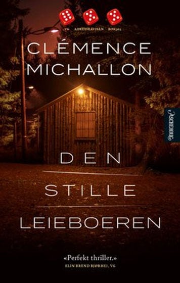 Bokforsiden til boken Den stille leieboeren av Clemence Michallon