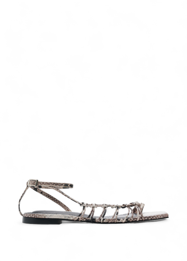 Johanna Ortiz Moon Gazer Embossed Leather Sandals Johanna Ortiz Moon Gazer Embossed Leather Sandals