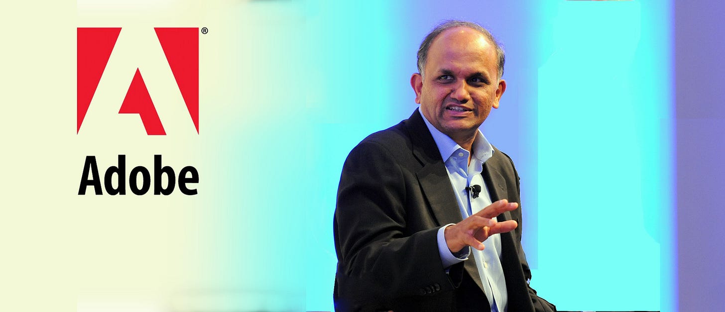 Shantanu Narayen on Adobe's Future Direction: Product Strategy for the Next Generation of the Web - Knowledge at Wharton Shantanu Narayen on Adobe's Future Direction: Product Strategy for the Next Generation of the Web - Knowledge at Wharton