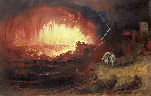 The Destruction of Sodom and Gomorrah - Wikipedia