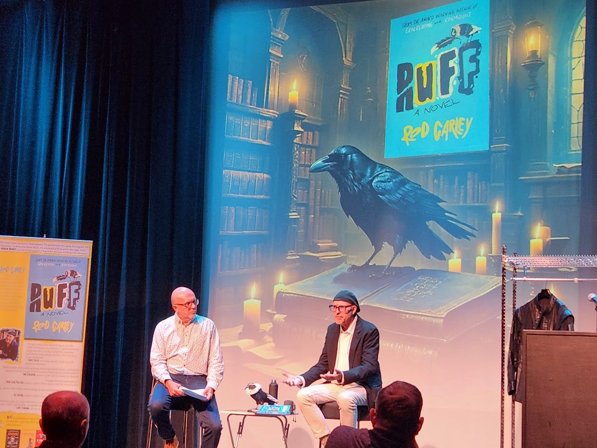 Rod Carley in conversation with Marcus Schwabe.