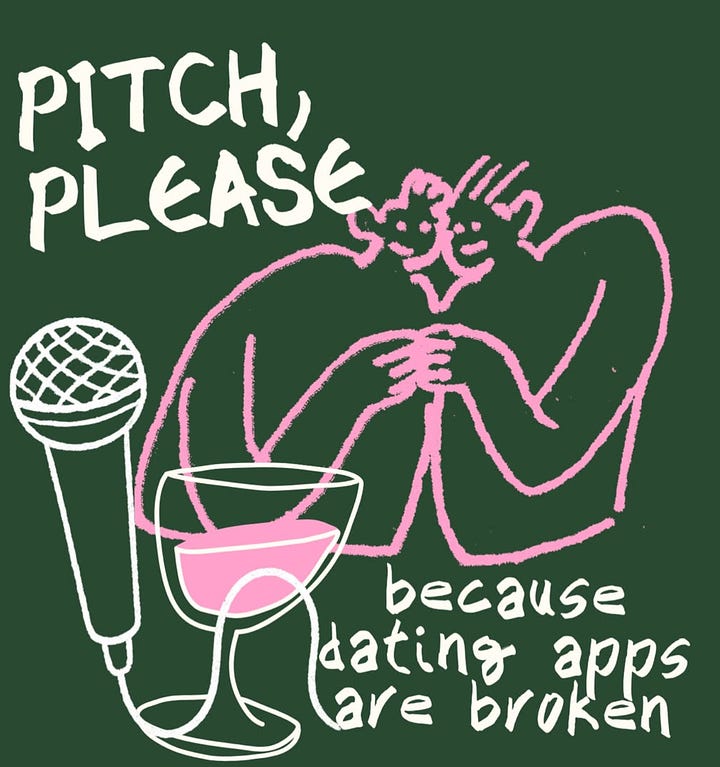Pitch your single friend events