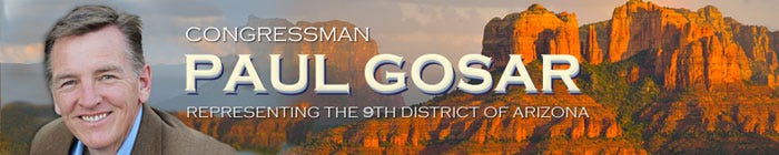 Representative Paul Gosar