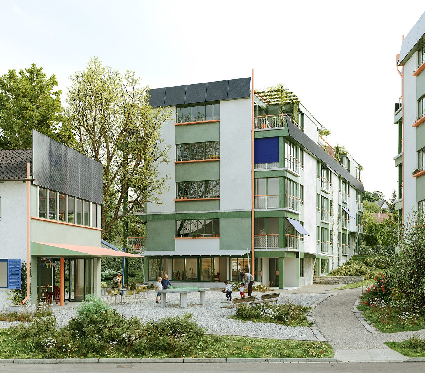 Cooperative Housing Jungholz, Zurich