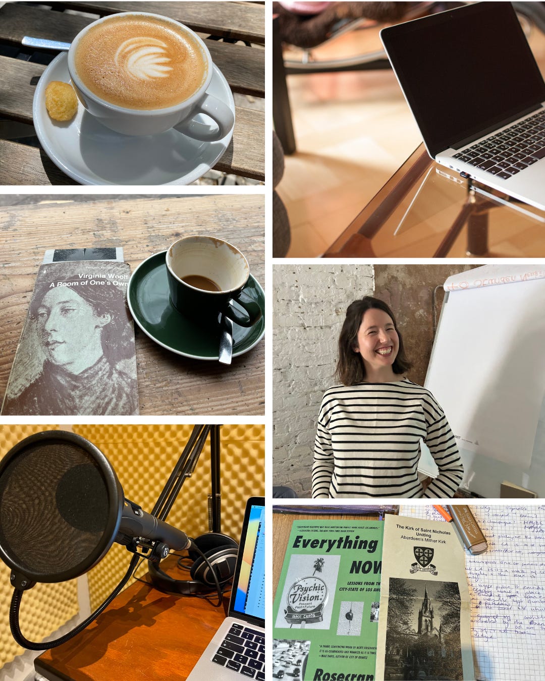 Photos of work things