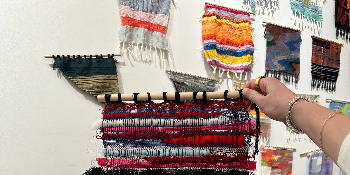 洋書 TAPESTRY WEAVING Weaving an imperfect tapestry - by Charlotte Coons