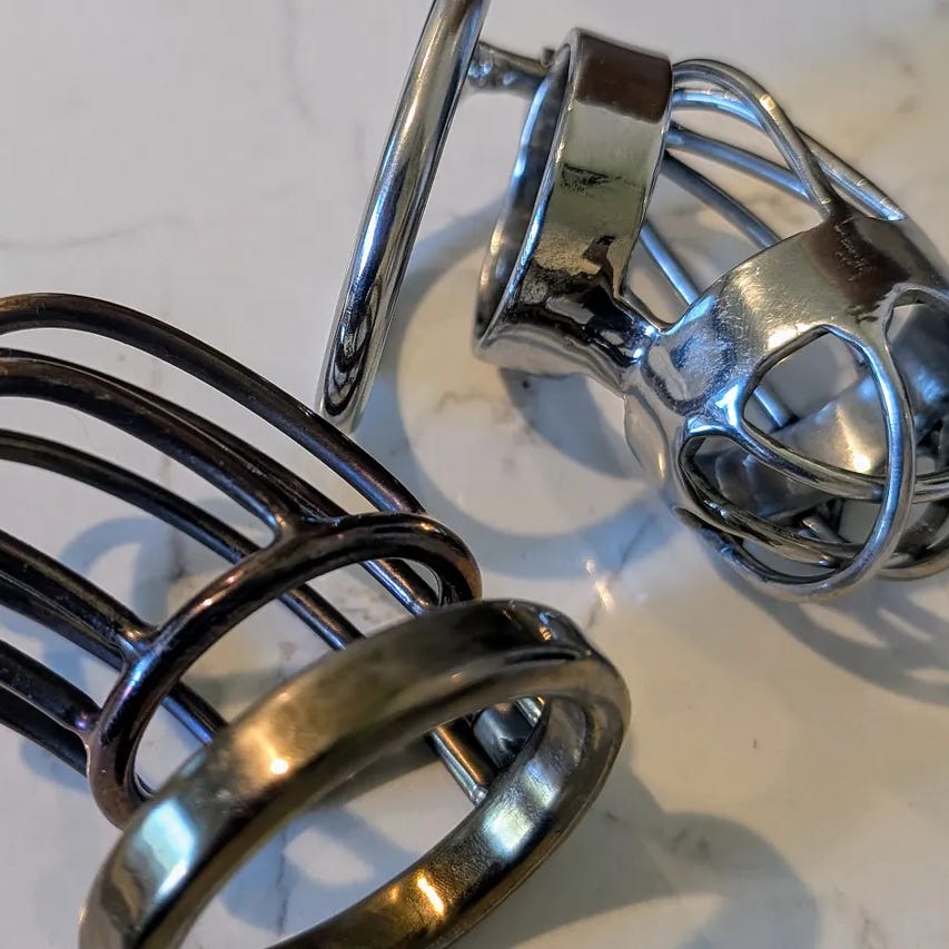 Newbie Sub on Chastity