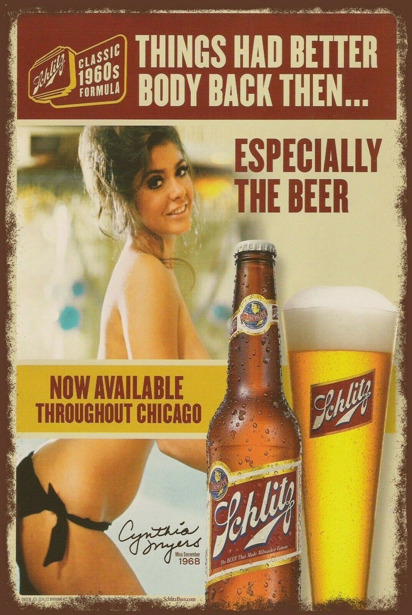 Schlitz Bier Reklame Pin Up Vintage Stil Retro Blechschild Bar Kneipe Höhle Schlitz Bier Reklame Pin Up Vintage Stil Retro Blechschild Bar Kneipe Höhle