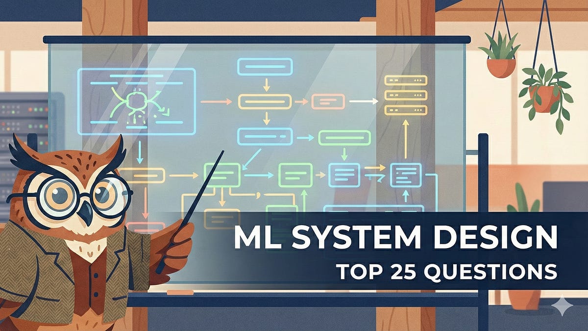 Top 25 ML System Design Interview Questions - by Hao Hoang