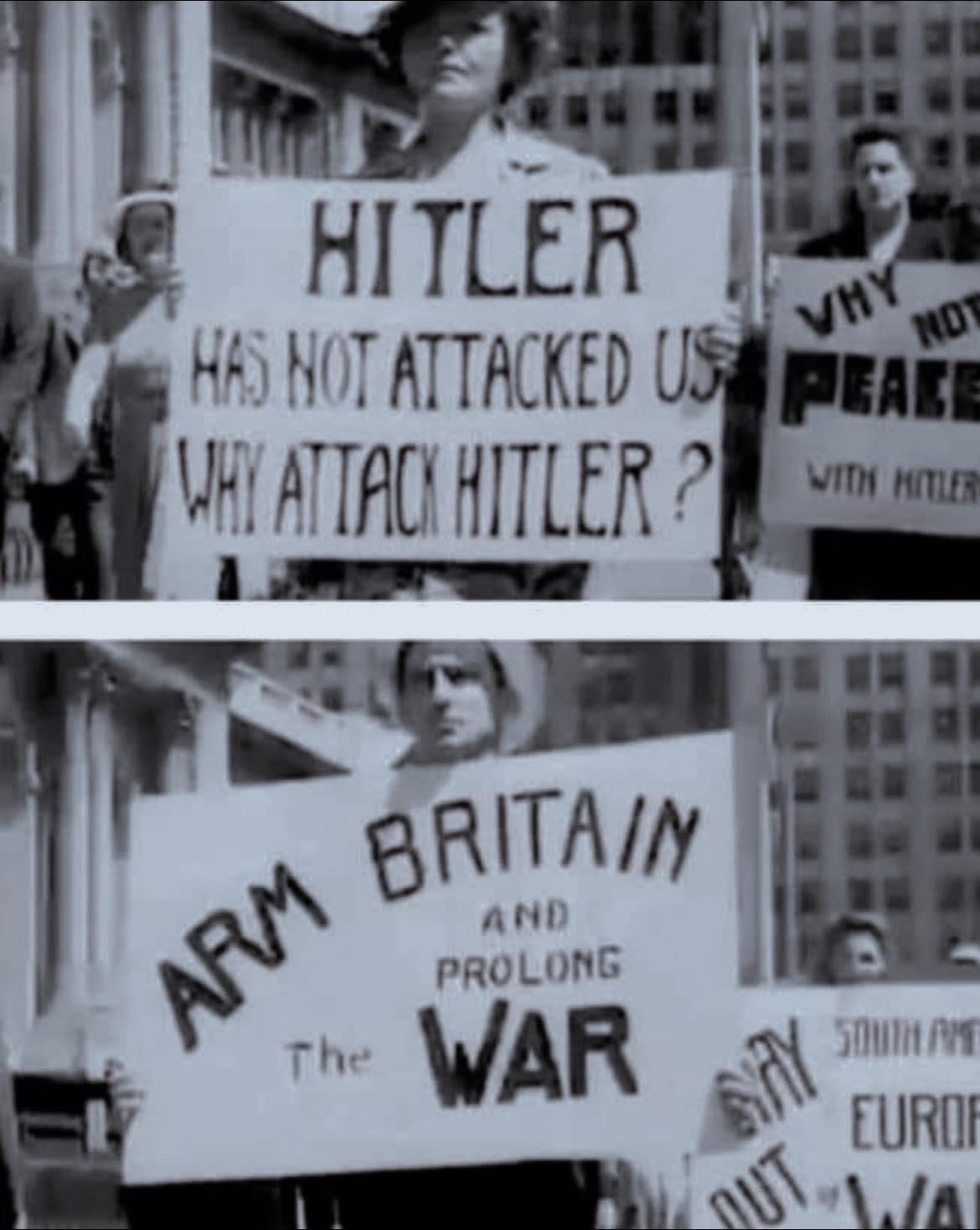 Le marce di protesta contro la II Guerra Mondiale | Butac - Bufale Un ...