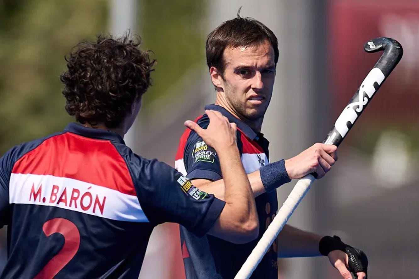 Marc Miralles en un partido con el RC Polo. Foto: RFEH Marc Miralles en un partido con el RC Polo. Foto: RFEH